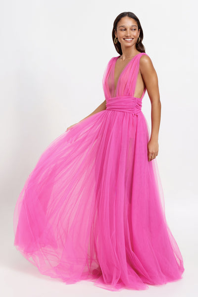 Karmina Dress - Pink - SHOPJAUS - JAUS