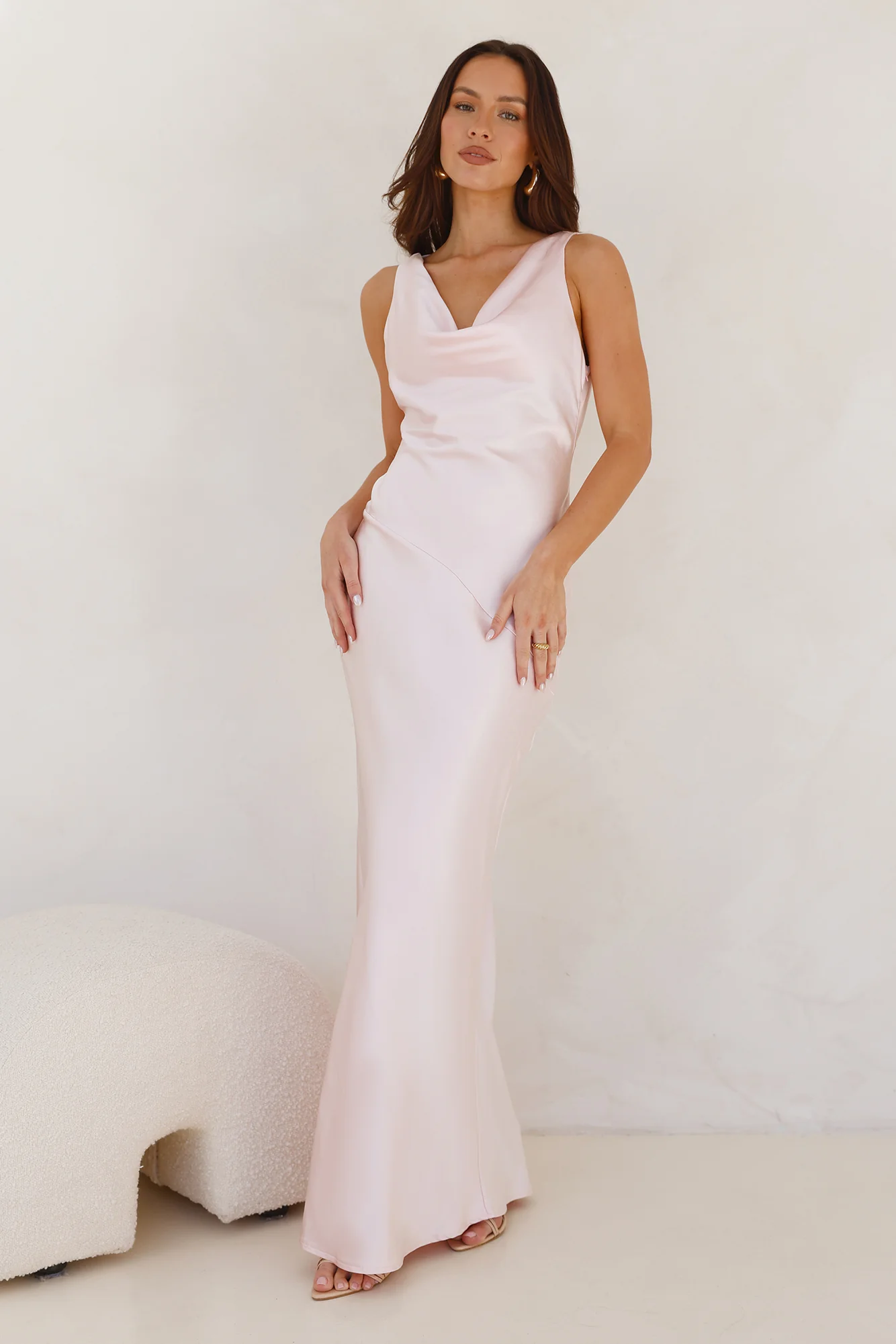 Cassandra Maxi Dress - Pink - SHOPJAUS - JAUS