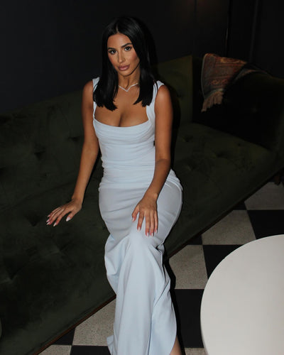 Marbella Gown - Ice Blue - SHOPJAUS - JAUS