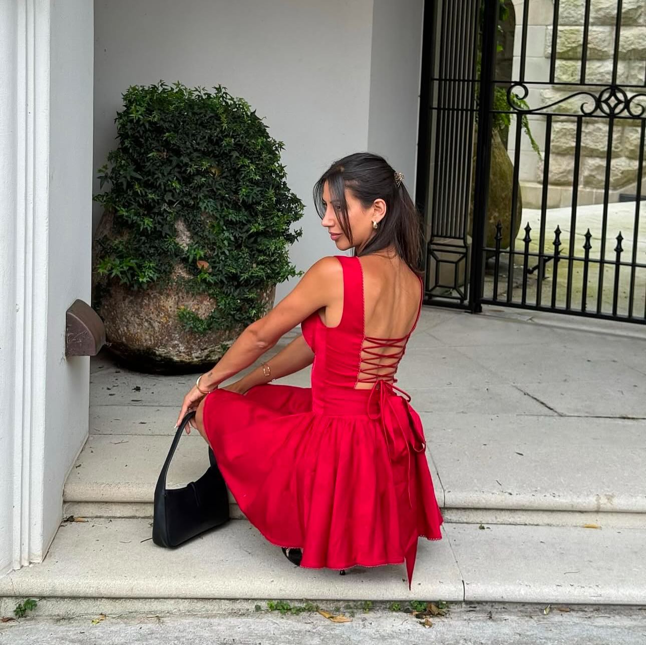 red dress small Joelle Mini - Get ready to turn heads in the Marabella Dress Joelle Mini Dress - Red