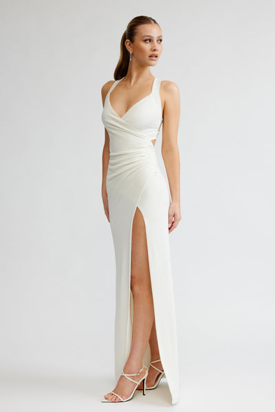 Iva Dress - White - SHOPJAUS - JAUS