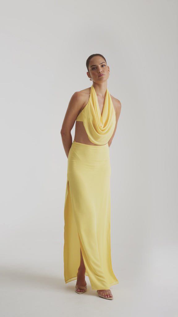 Clio Set  - Papaya
