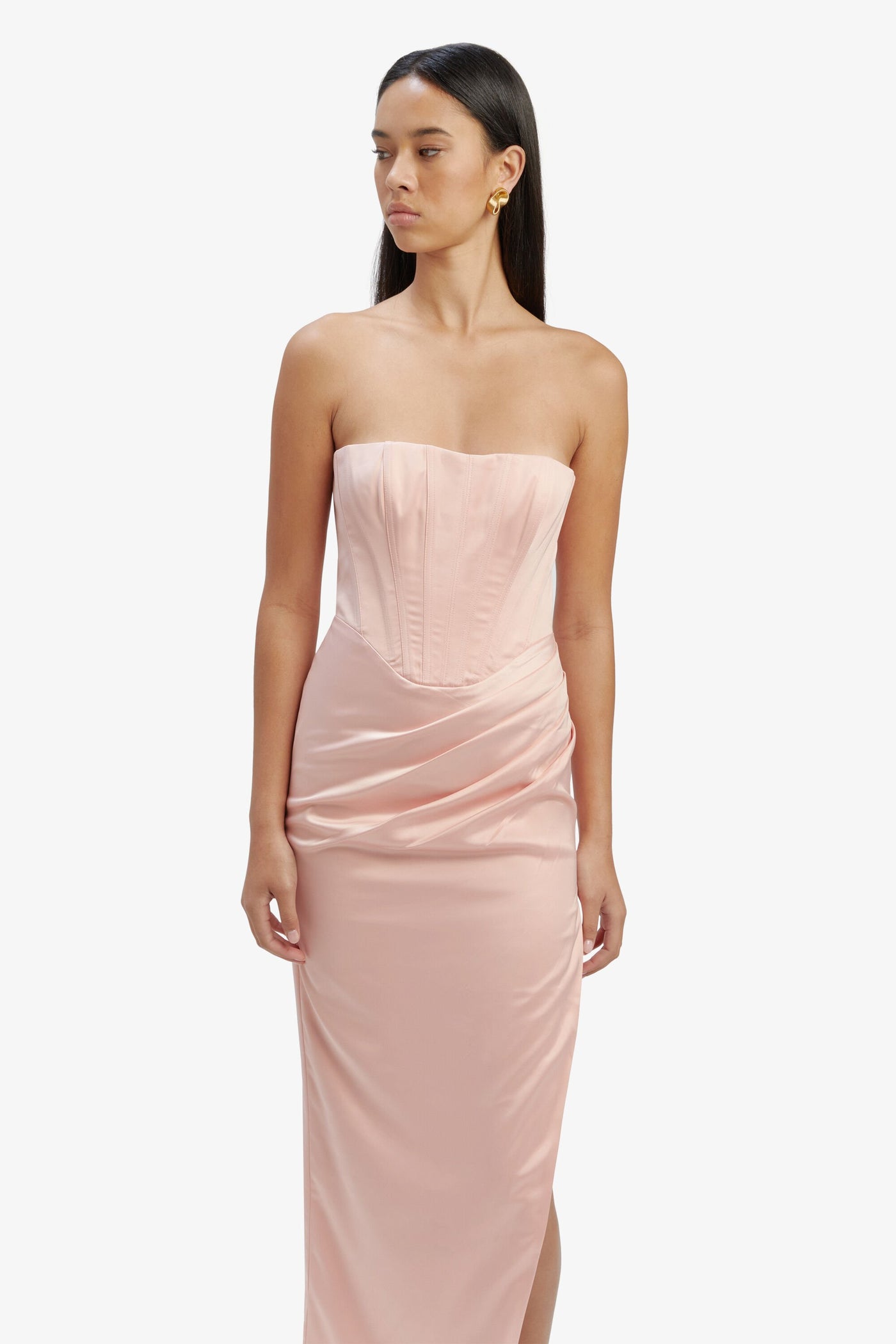 everlasting satin midi dress Everlasting Satin Midi Dress