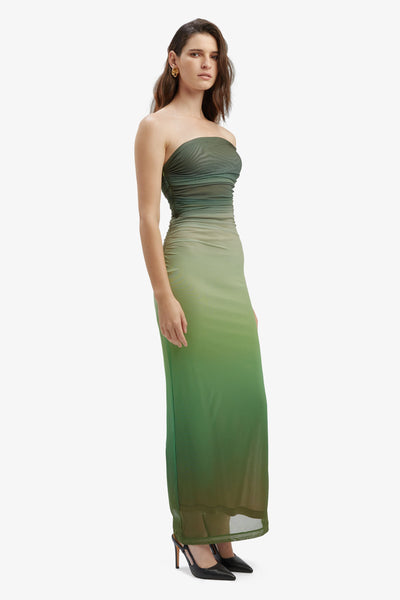Aurelia Maxi Dress - Green Ombre - SHOPJAUS - JAUS