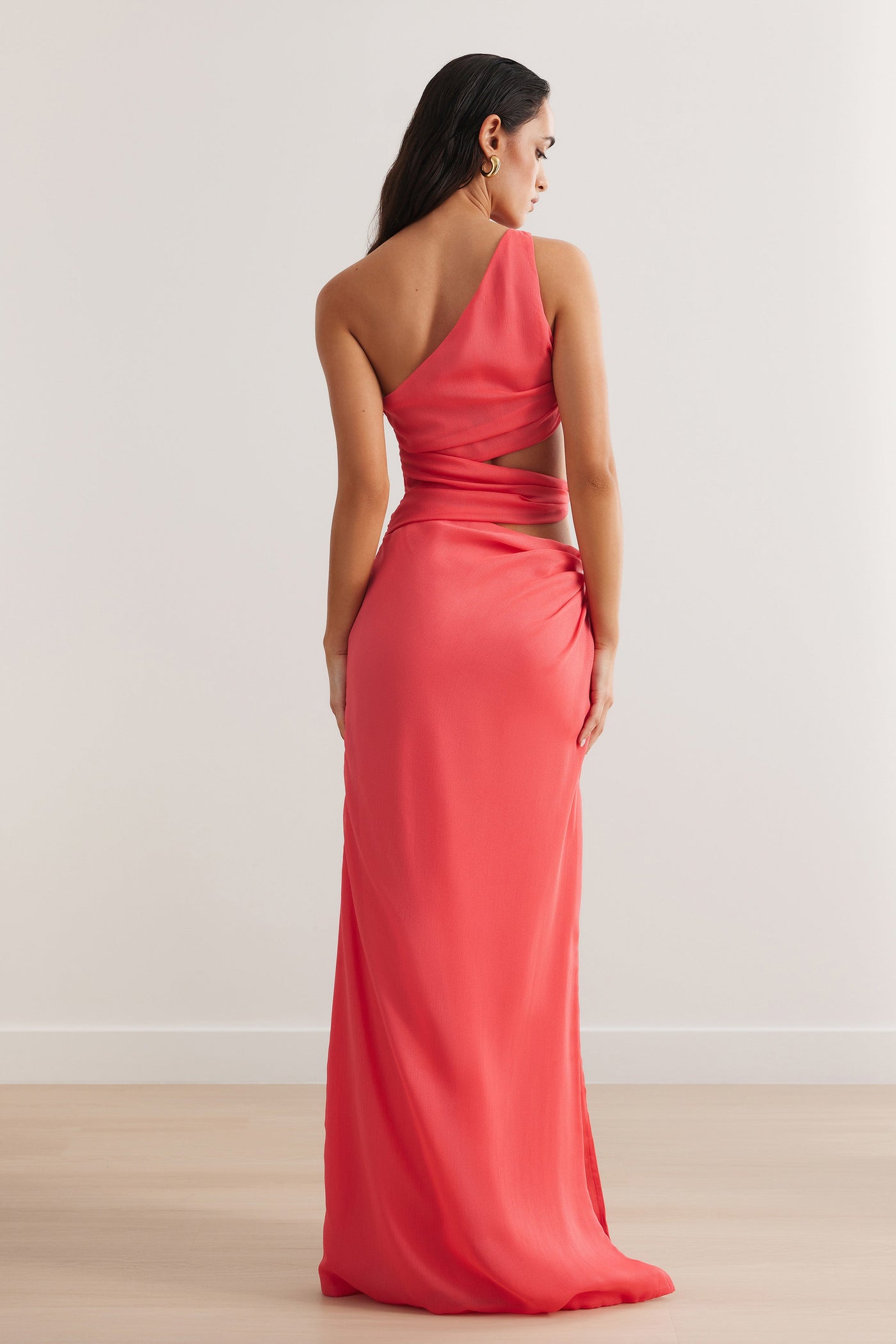 Aurea Dress - Flamingo - SHOPJAUS - JAUS