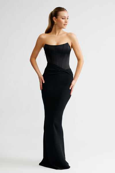 Elora Dress - Black (PREORDER) - SHOPJAUS - JAUS