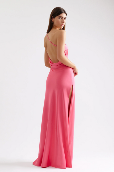 Gina Dress - Deep Pink - SHOPJAUS - JAUS