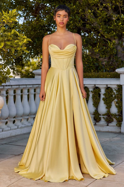 Marina Gown - Yellow - SHOPJAUS - JAUS