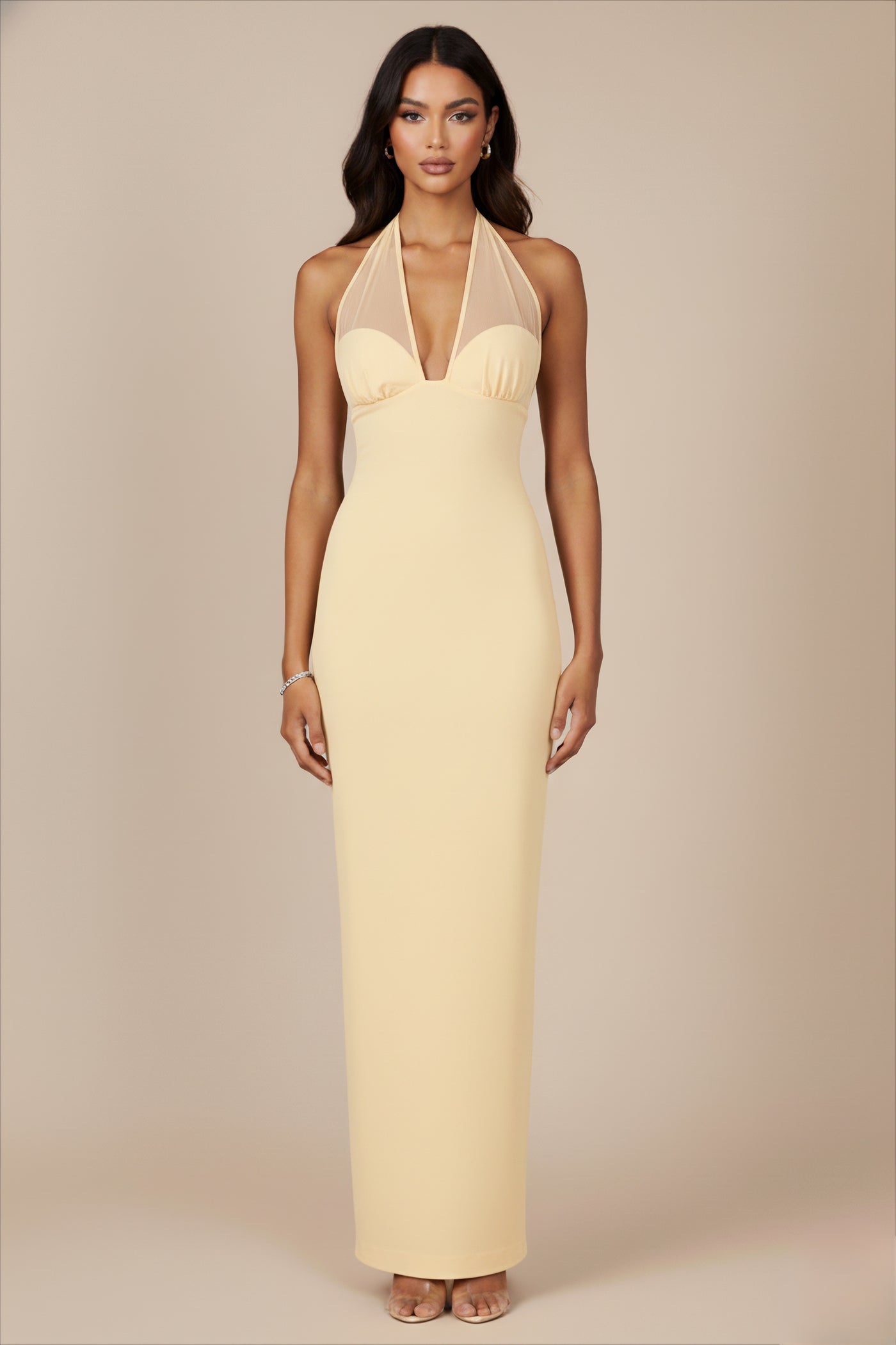 Sable Gown - Pale Yellow