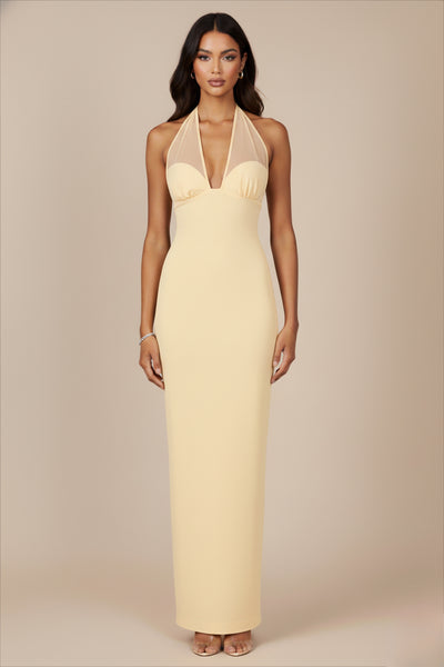 Sable Gown - Pale Yellow