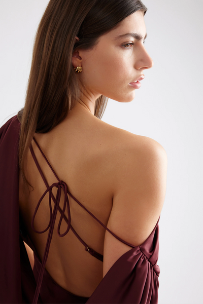 Jayne Dress - Plum - SHOPJAUS - JAUS