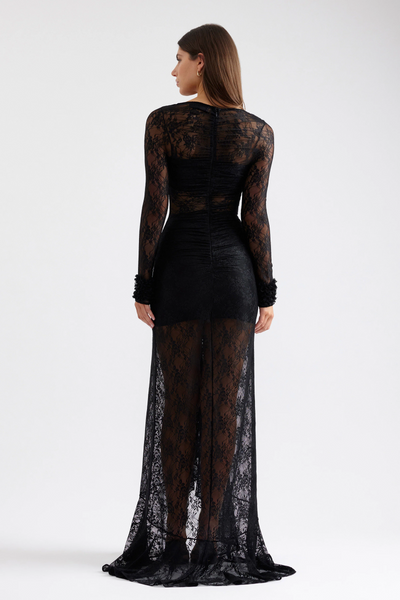 Evelyn Dress - Black - SHOPJAUS - JAUS