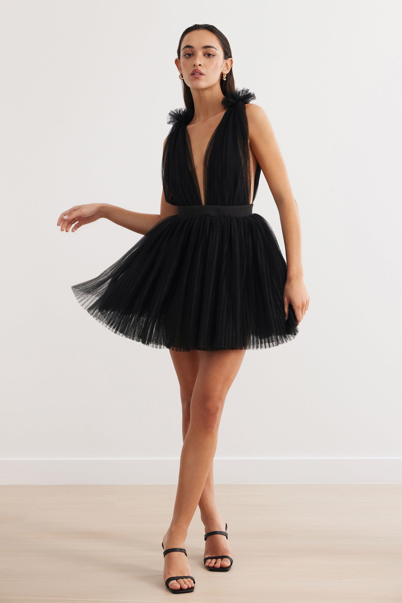 Charlize Dress - Black - SHOPJAUS - JAUS
