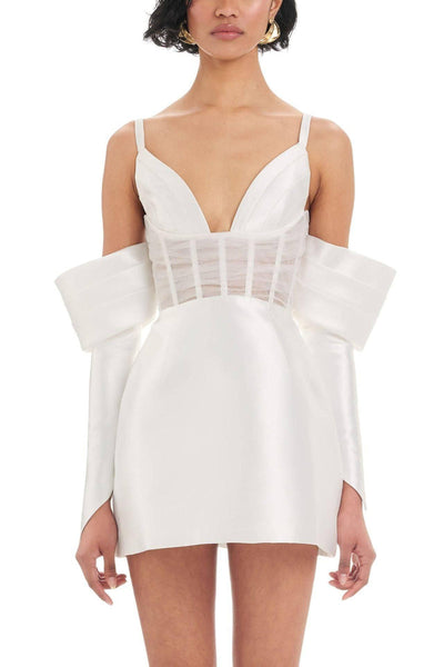 Ayana Dress - White - SHOPJAUS - JAUS