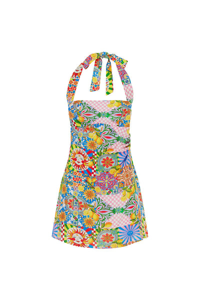 Anacapri Mini Dress - Anacapri Pink - SHOPJAUS - JAUS