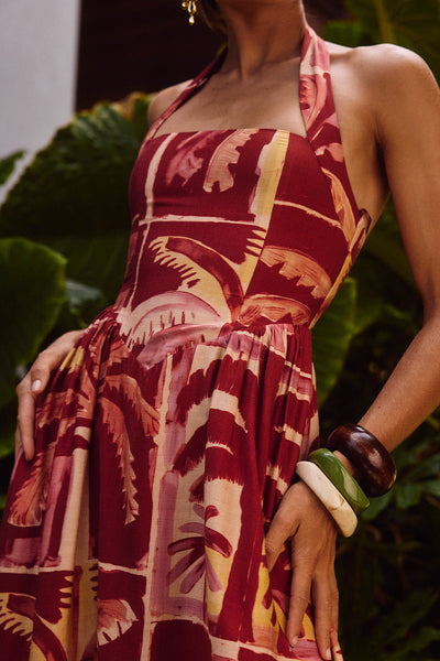 Arlo Midi Dress - Arlo Print