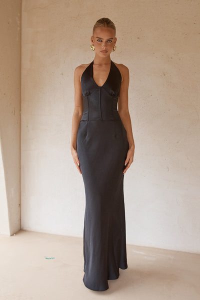 Asada Maxi Dress - Black - SHOPJAUS - JAUS