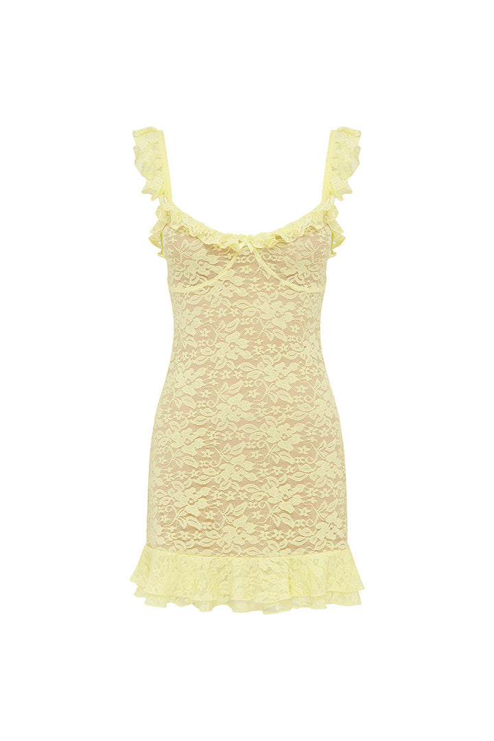 open lace back dress Ava Dress  Dress the Population