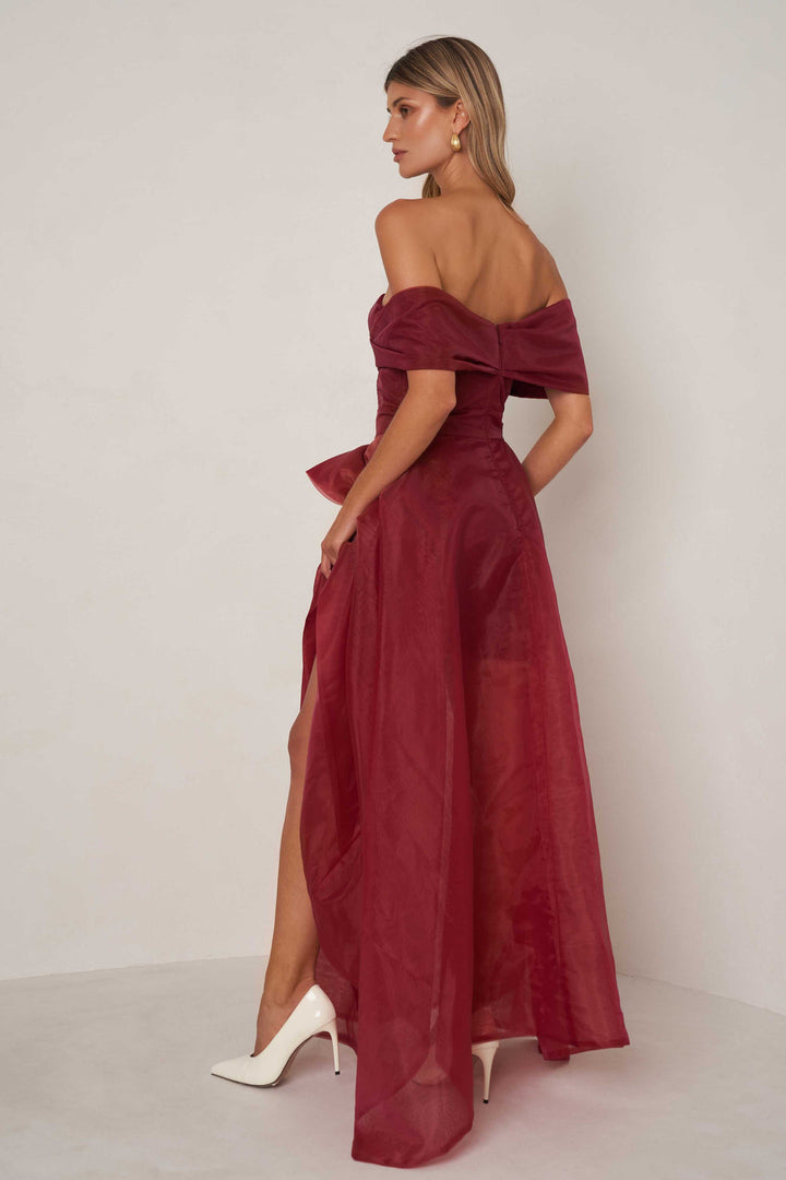 Alice Dress - Cranberry Red | JAUS