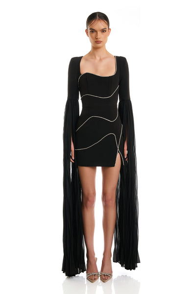 Alston Dress - Black - SHOPJAUS - JAUS