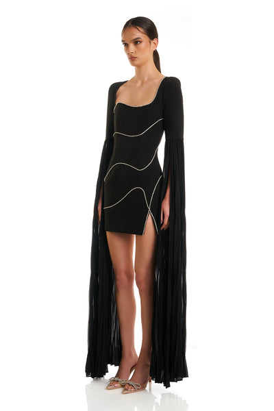 Alston Dress - Black - SHOPJAUS - JAUS