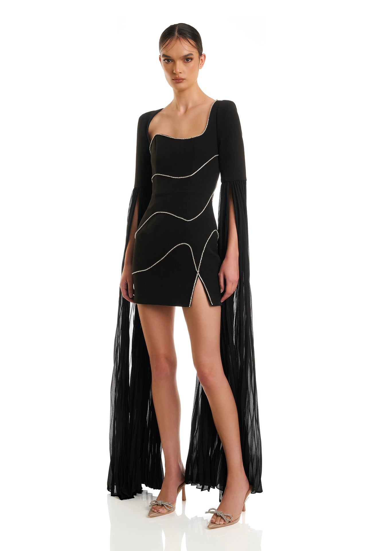 Alston Dress - Black - SHOPJAUS - JAUS