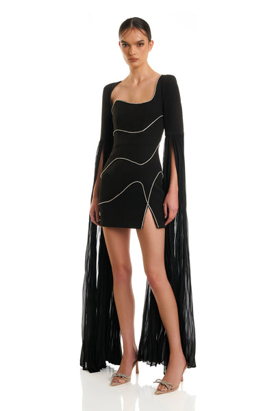Alston Dress - Black - SHOPJAUS - JAUS