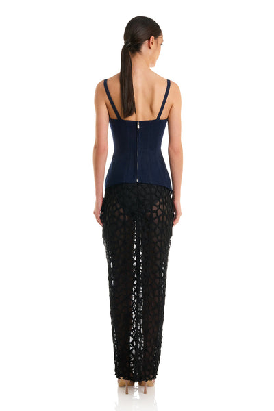 Althea Top - Denim - SHOPJAUS - JAUS