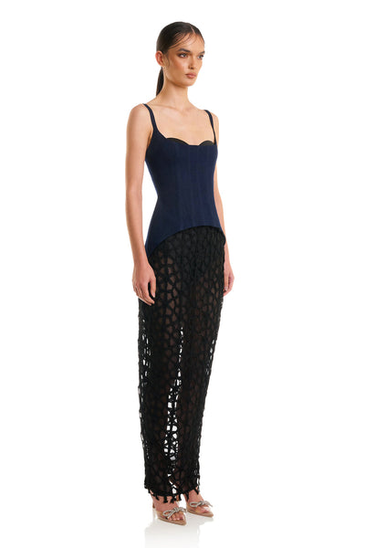 Althea Top - Denim - SHOPJAUS - JAUS