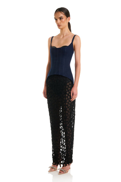 Althea Top - Denim - SHOPJAUS - JAUS
