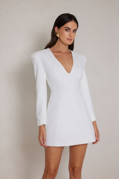 Amira Dress - White