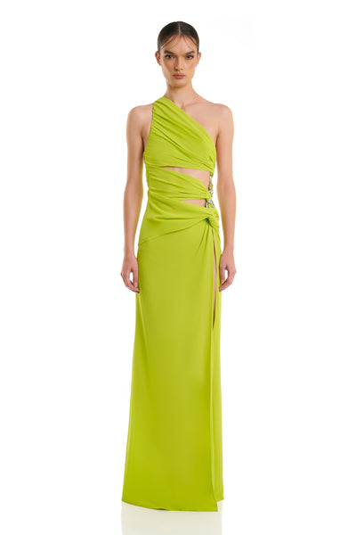 Arabella Gown - Lime - SHOPJAUS - JAUS