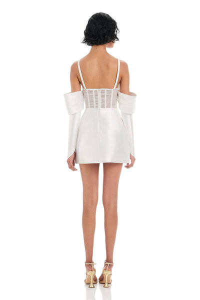 Ayana Dress - White - SHOPJAUS - JAUS