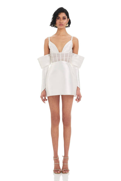 Ayana Dress - White - SHOPJAUS - JAUS