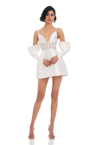 Ayana Dress - White - SHOPJAUS - JAUS