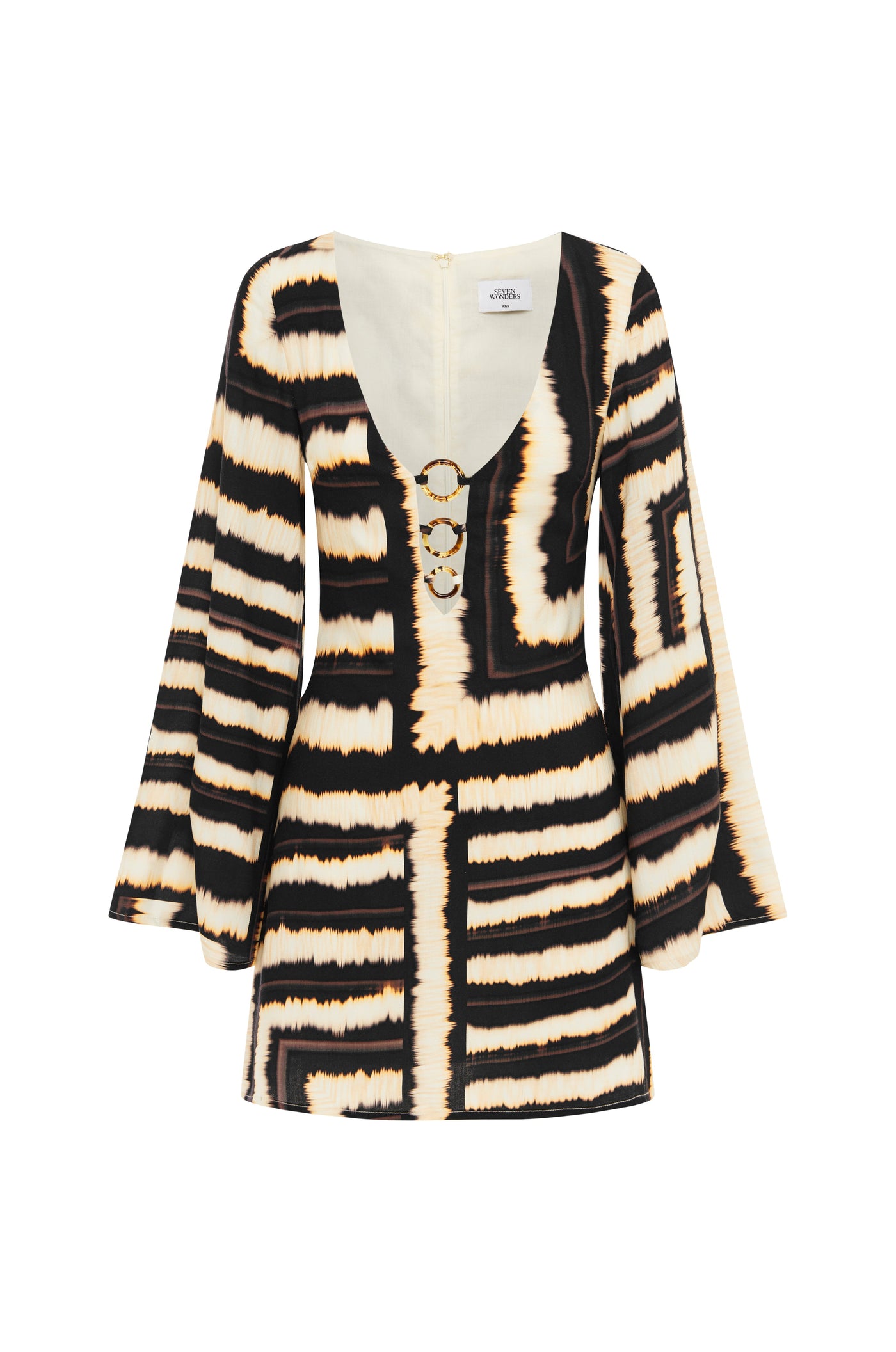 Azura Mini Dress - Noria Print - SHOPJAUS - JAUS