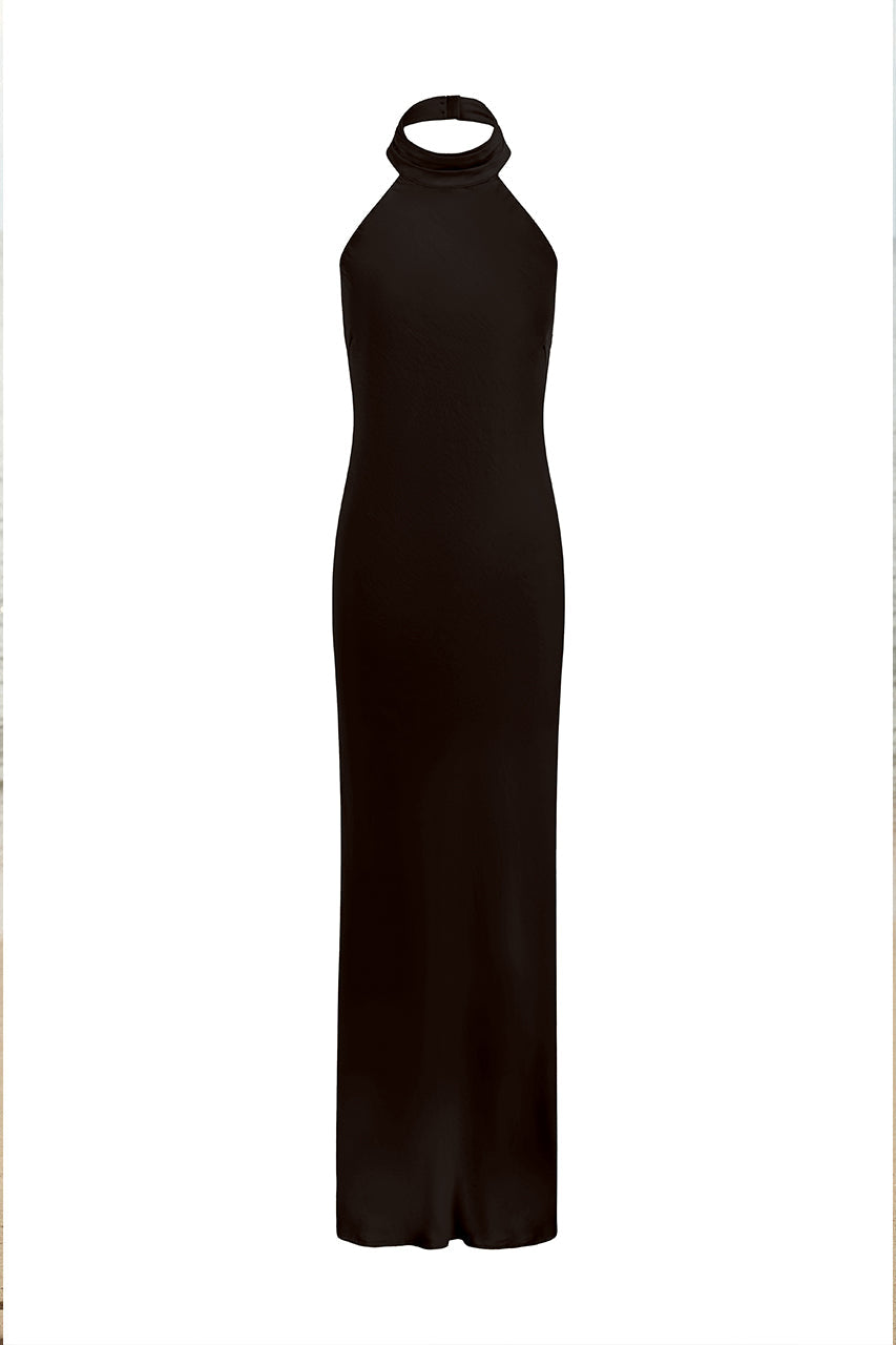 Brigitte Maxi Dress - Black - SHOPJAUS - JAUS