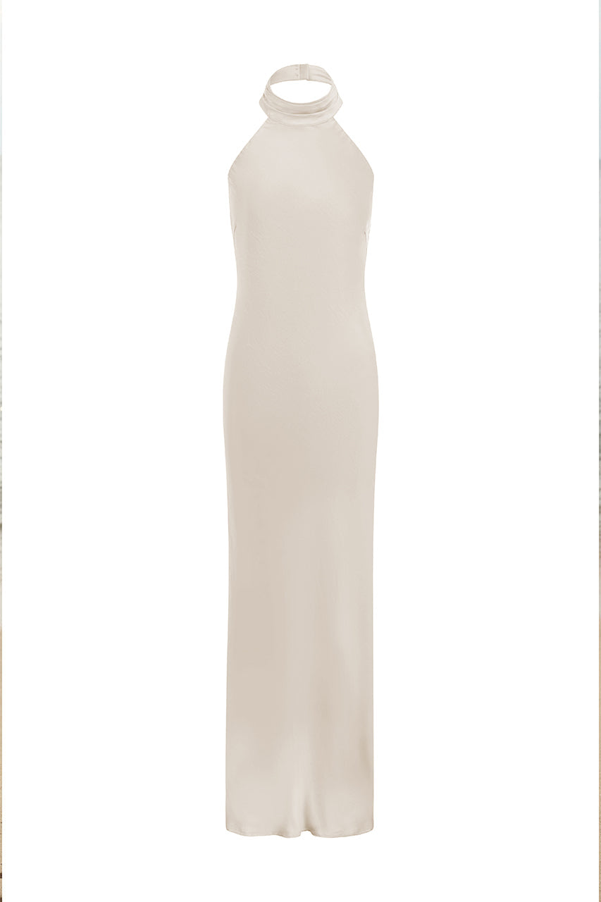 Brigitte Maxi Dress - Ivory - SHOPJAUS - JAUS