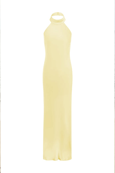 Brigitte Maxi Dress - Lemon - SHOPJAUS - JAUS
