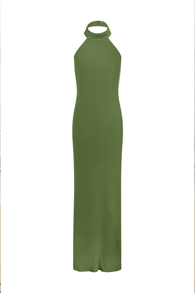 Brigitte Maxi Dress - Olive - SHOPJAUS - JAUS