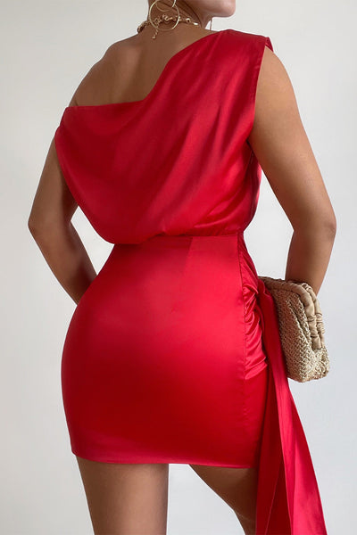 Kharisma Mini Dress - Red - SHOPJAUS - JAUS