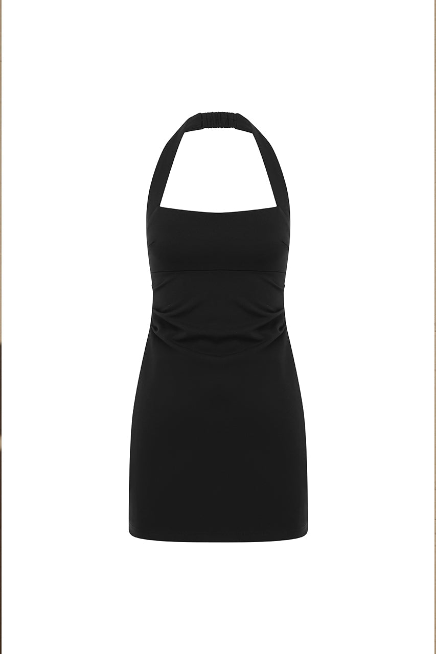 Franka Mini Dress - Black - SHOPJAUS - JAUS