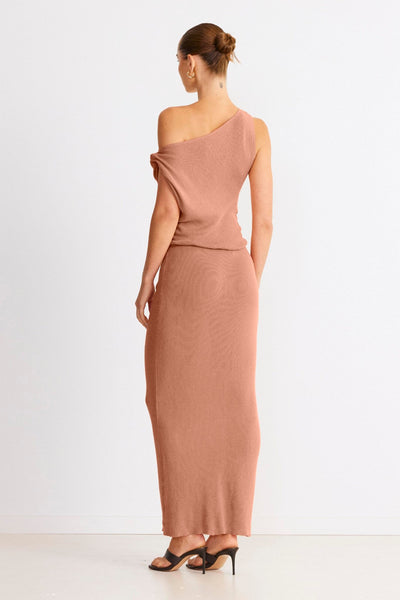 Calina Maxi Dress - Clay - SHOPJAUS - JAUS