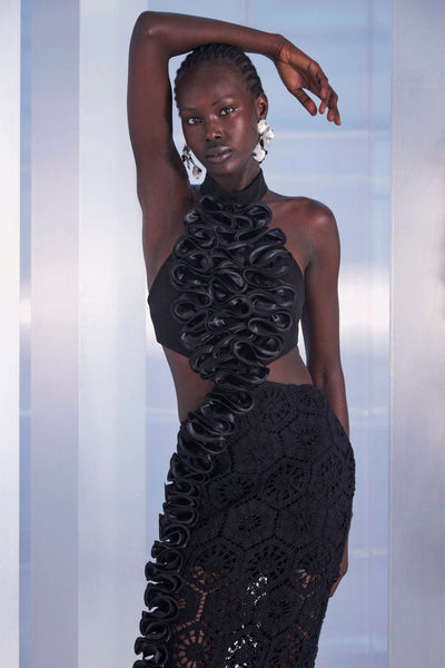 Leila Dress - Black - SHOPJAUS - JAUS