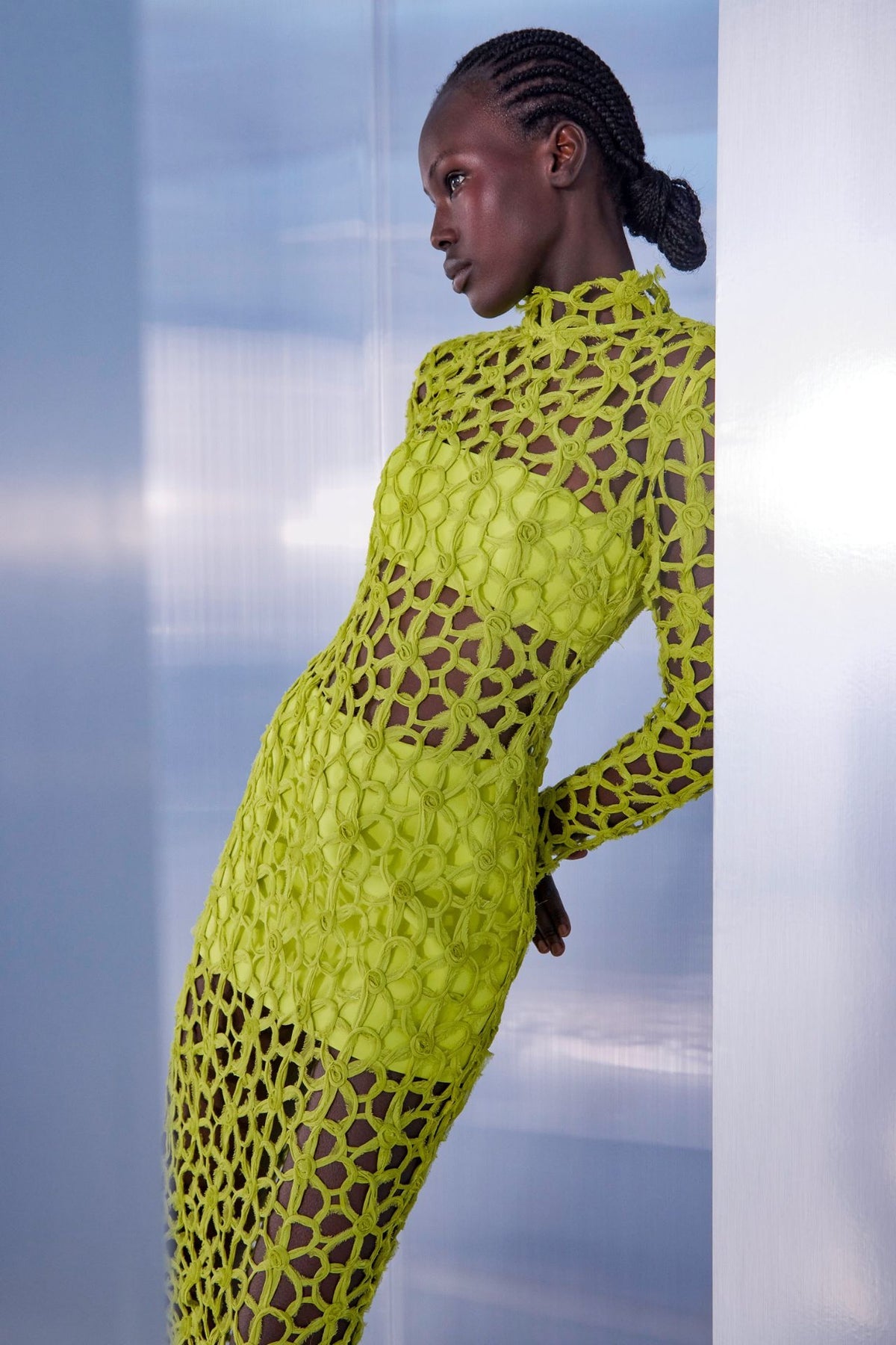 Kallum Dress - Lime - SHOPJAUS - JAUS