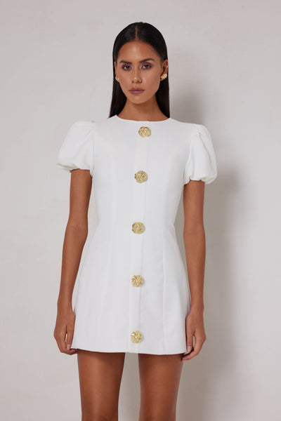 Candice Dress - White