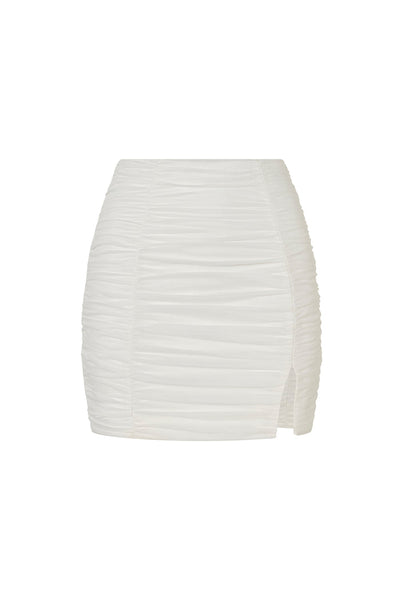 Catania Skirt - White - SHOPJAUS - JAUS