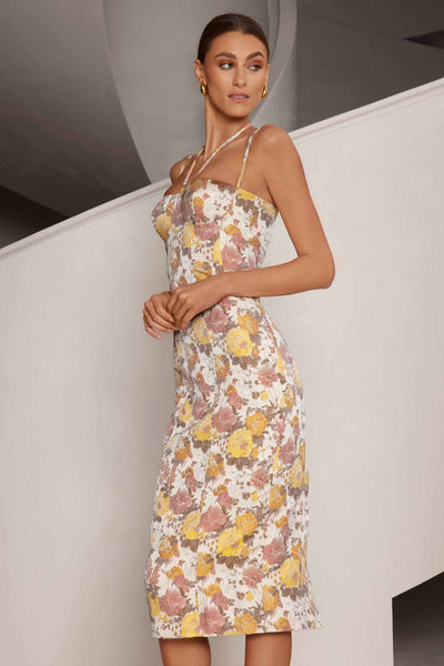 Catherine Dress - Floral - SHOPJAUS - JAUS