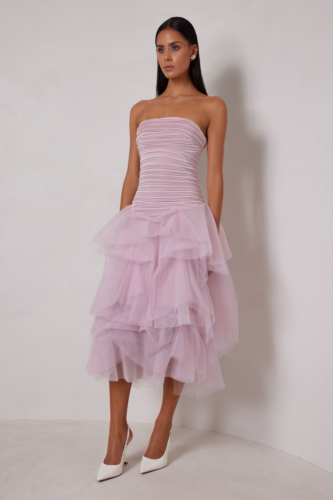 Celine Dress - Rose Pink