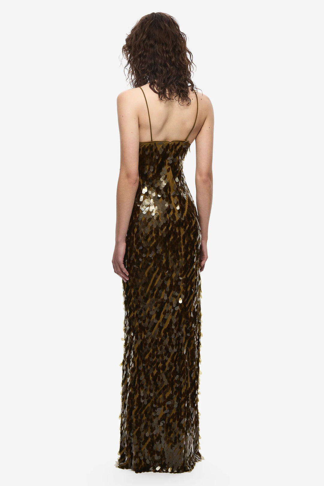 misha sequin dress MISHA Sapphire Gown in Red